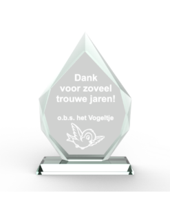 Glas standaard Lily