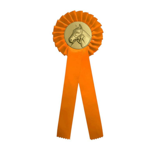 Rozet 1 rings met afslag Paardenhoofd