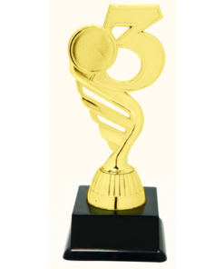 Figuur goudkleurig Nummer 3