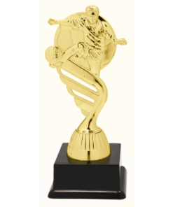 Figuur goudkleurig Voetballer