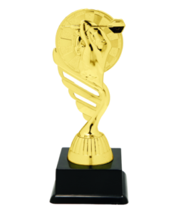 Figuur goudkleurig Darten
